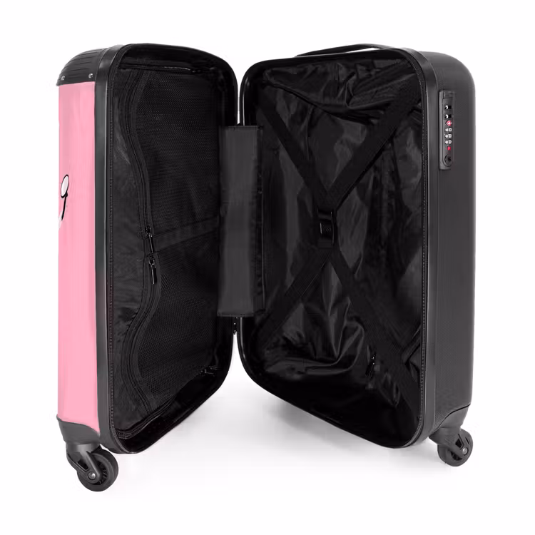 Koffer met naam - Escar-Go - Roze — 5