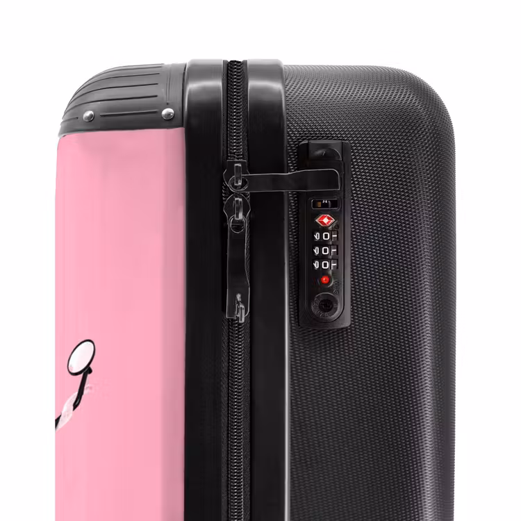 Koffer met naam - Escar-Go - Roze — 6