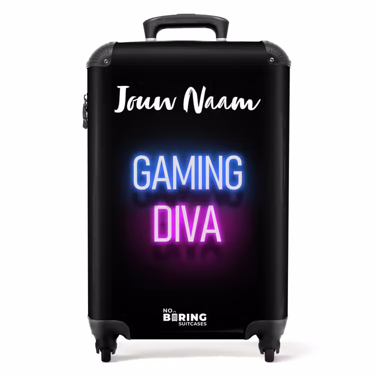 Koffer met naam - Gaming Diva — 1