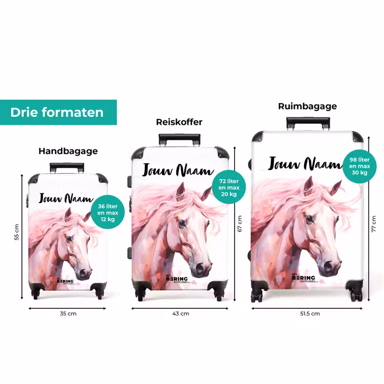 Koffer met naam - Pastel Prins — 3