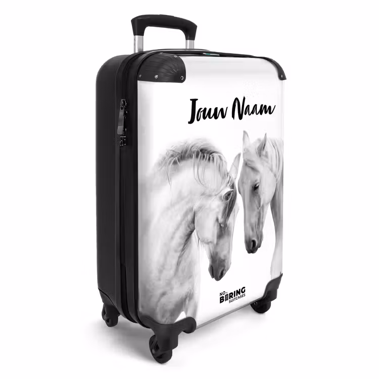 Koffer met naam - Sympathiek span — 2