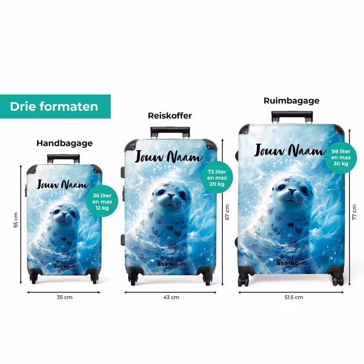 Koffer met naam - Zeger Zeehond — 3