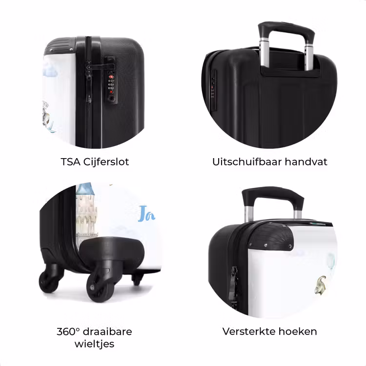 Koffer met naam - Dwalende dino's — 8