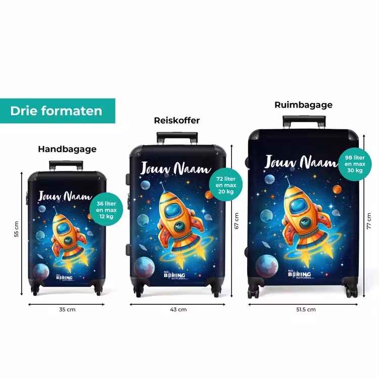 Koffer met naam - Komeet cruiser — 3