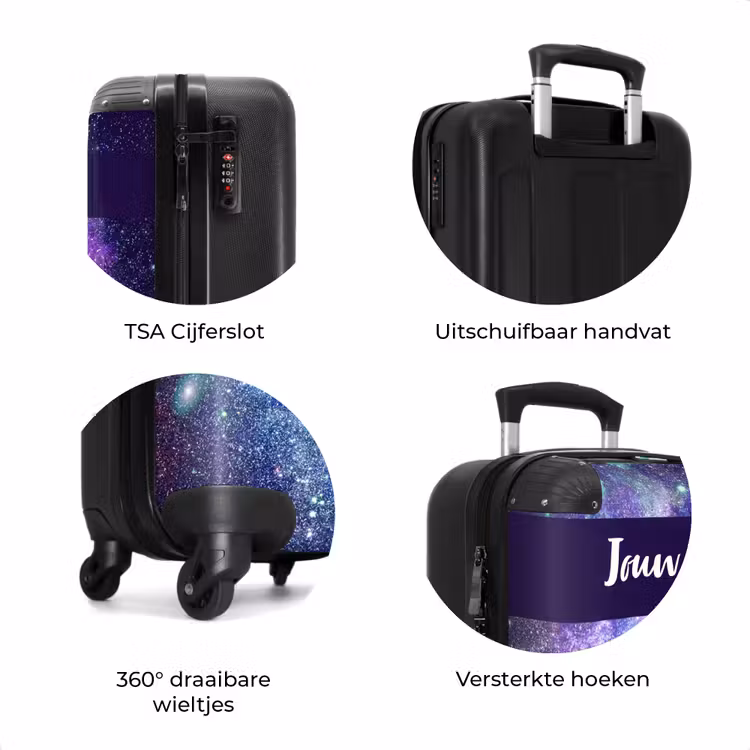 Koffer met naam - Kosmische kleurexplosie — 8