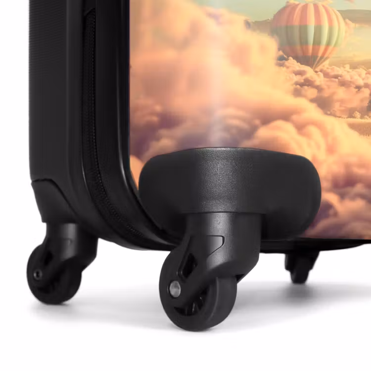 Koffer met naam - Pastel skyliner — 7