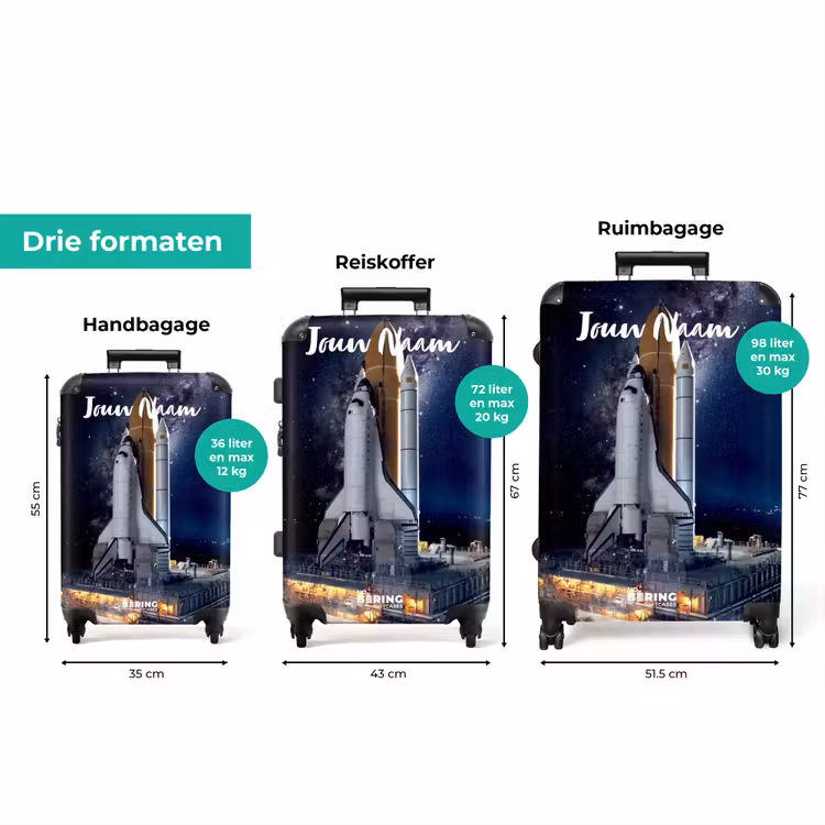 Koffer met naam - Rijzende raket — 3