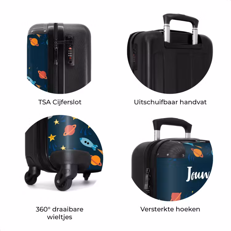 Koffer met naam - Ruimteraketten — 8