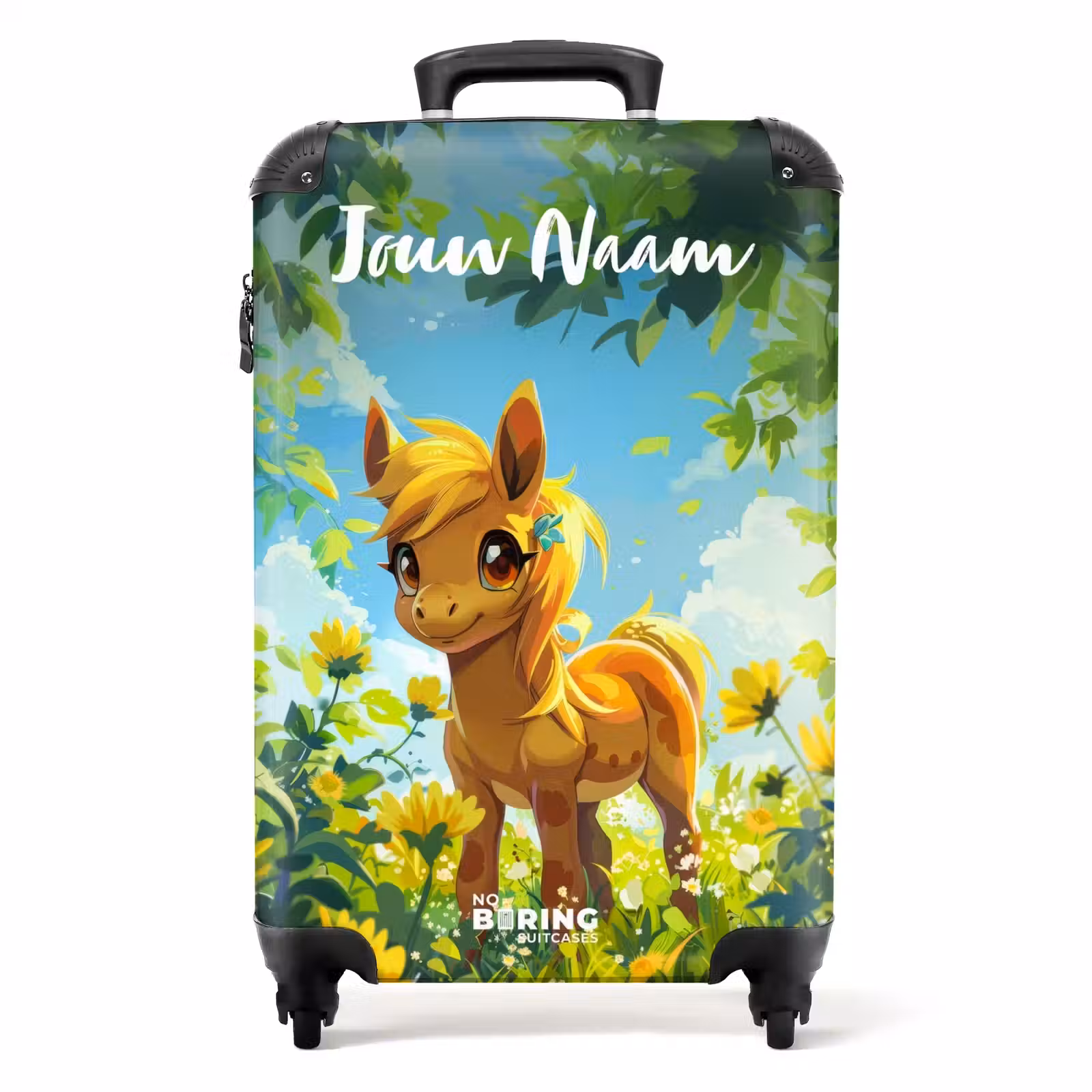 Koffer met naam - Sunny pony — 1