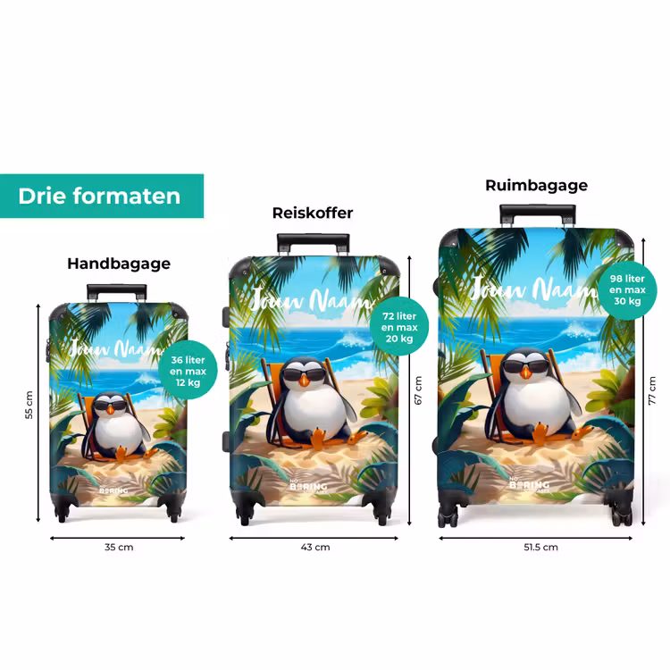 Koffer met naam - Pingo de Janeiro — 3