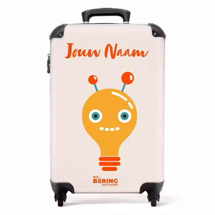 Koffer met naam - Blinkende bot — 1