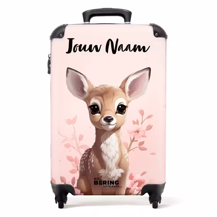 Koffer met naam - Hedwig hertje — 1