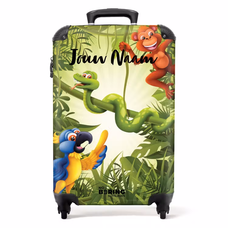 Koffer met naam - Jolige jungle — 1