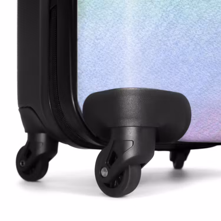 Koffer met naam - Pastel regenboog — 7