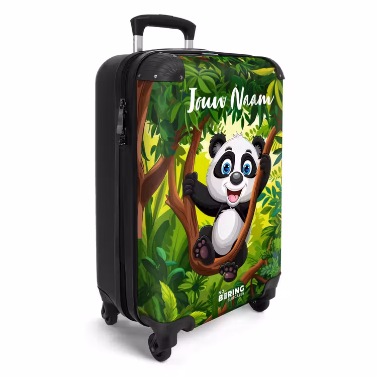 Koffer met naam - Pedro panda — 2