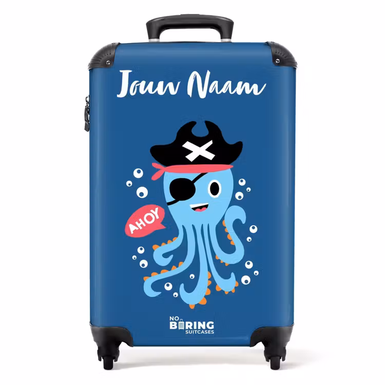 Koffer met naam - Piratenoctopus — 1