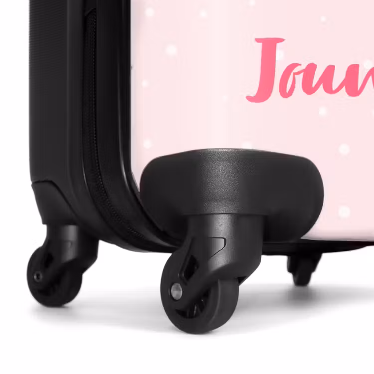 Koffer met naam - Prinsesje roze — 7