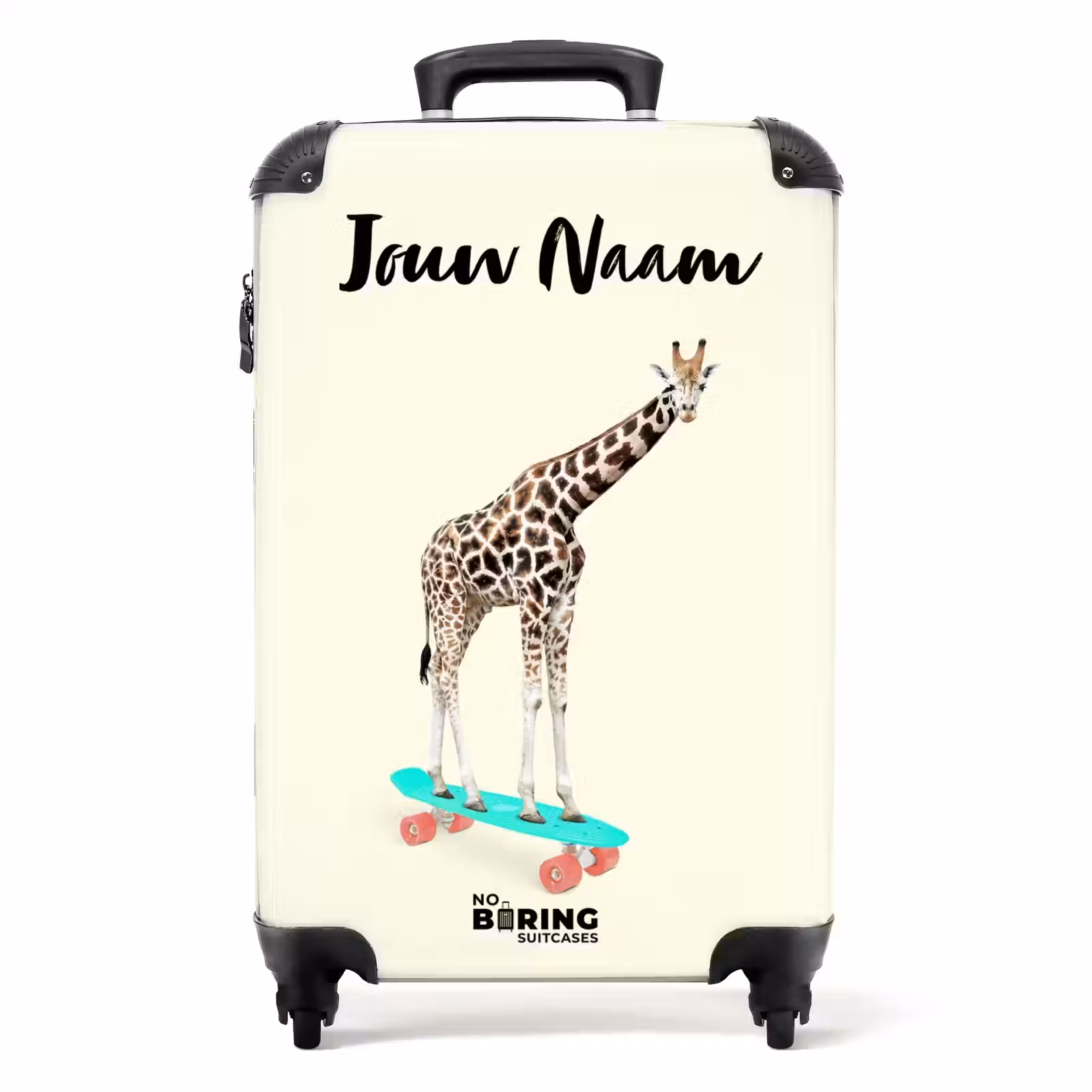 Koffer met naam - Gierende giraffe — 1