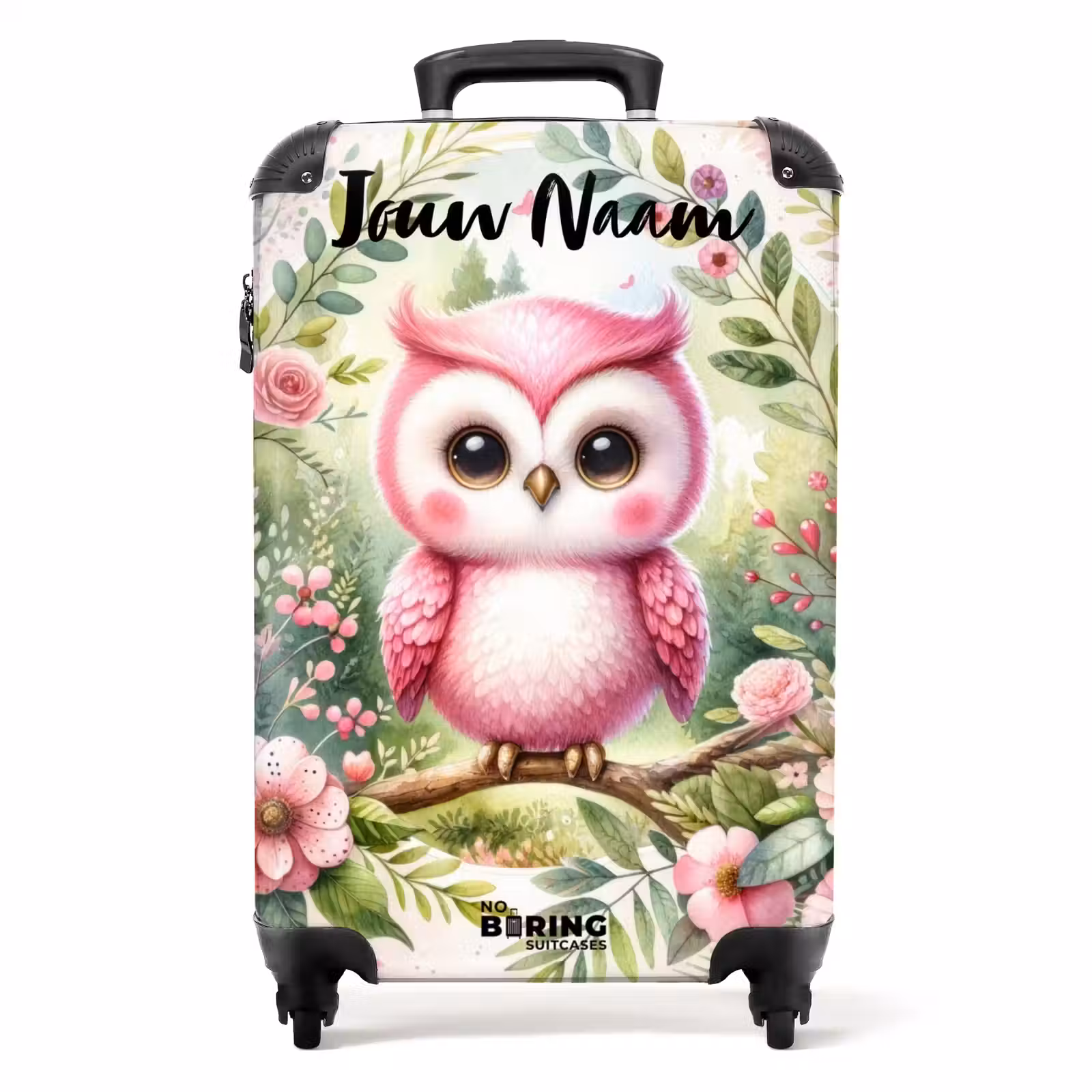 Koffer met naam - Roze Rafaël — 1