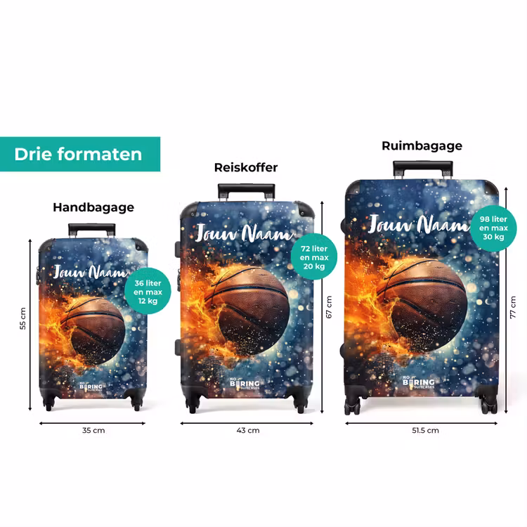 Koffer met naam - Bruisende basketbal — 3