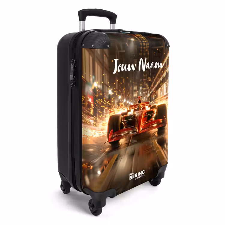 Koffer met naam - Rapid red — 2