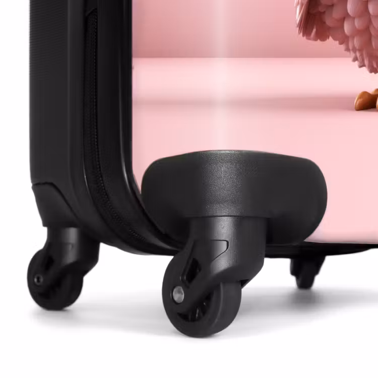 Koffer met naam - Roze Ritselaar — 7