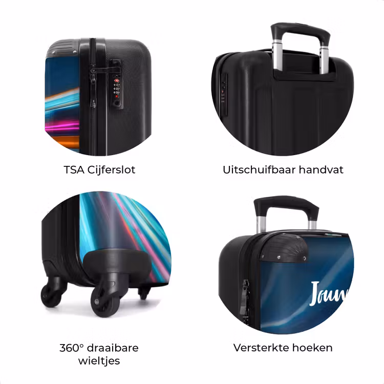 Koffer met naam - Spectrum speedster — 8