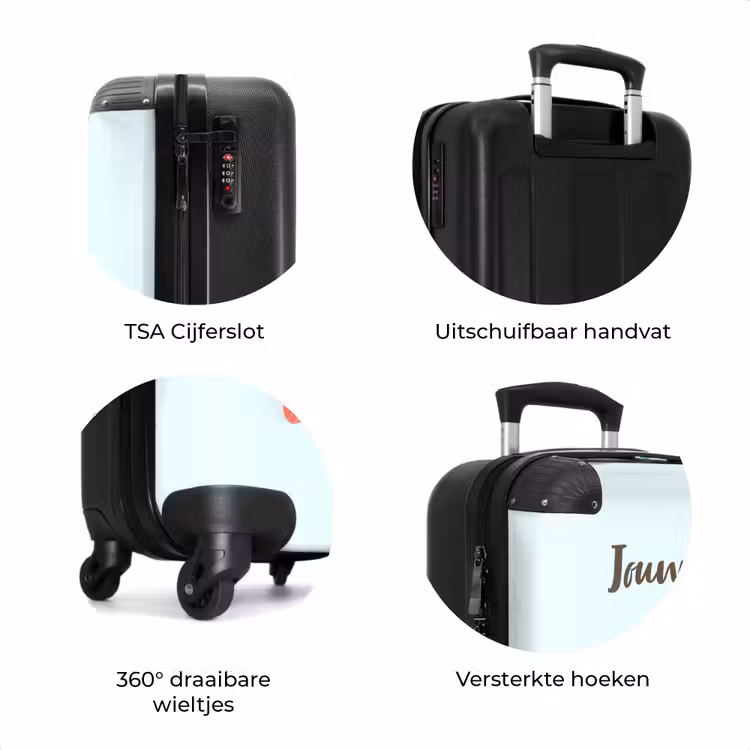 Koffer met naam - Verrijdende vos — 8