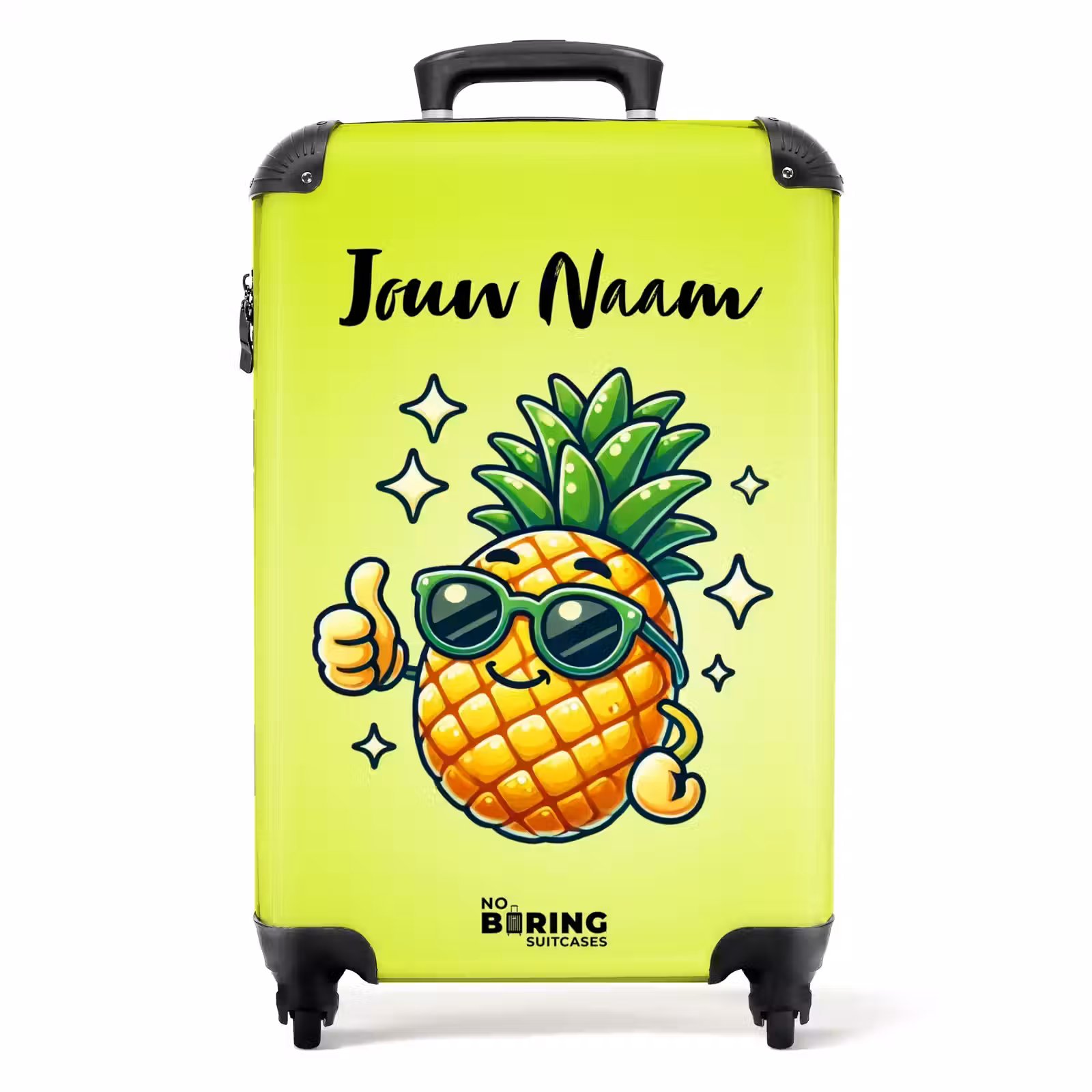 Koffer met naam - Ahmed ananas — 1