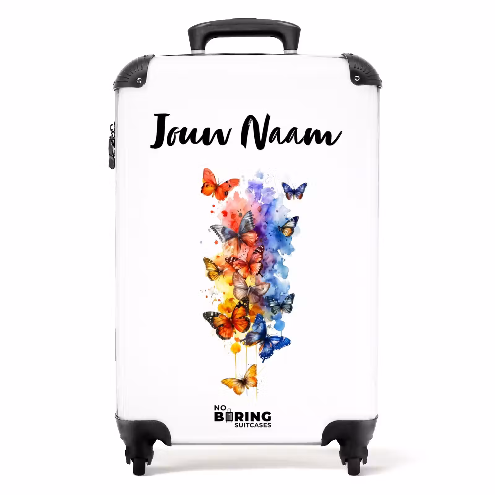 Koffer met naam - Vlinderzwerm — 1