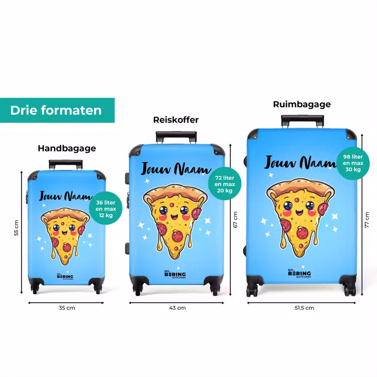 Koffer met naam - Pepino pizzarito — 3