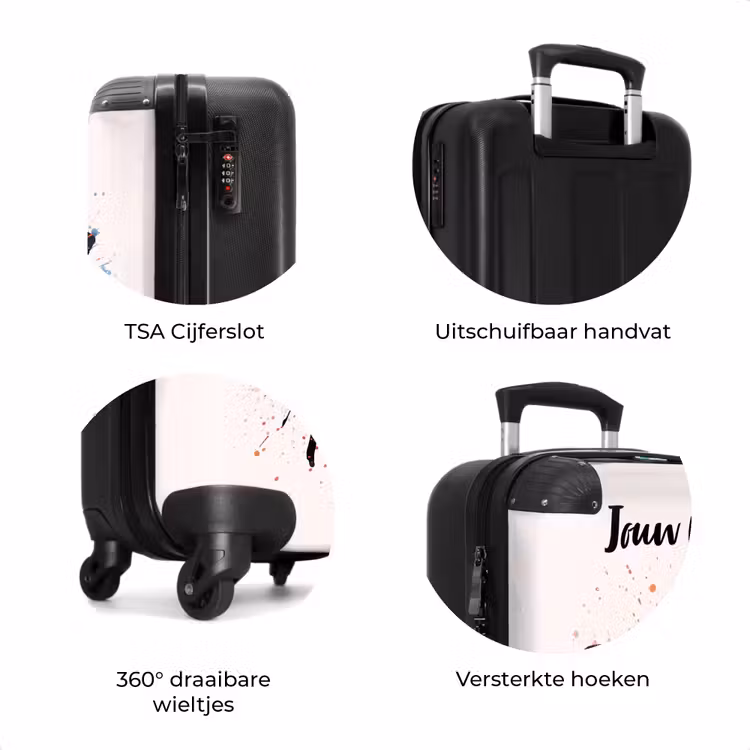 Koffer met naam - Vlinderexplosie — 8