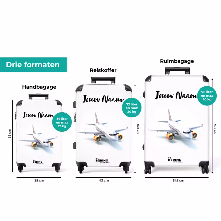 Koffer - Witte wervelwind — 3