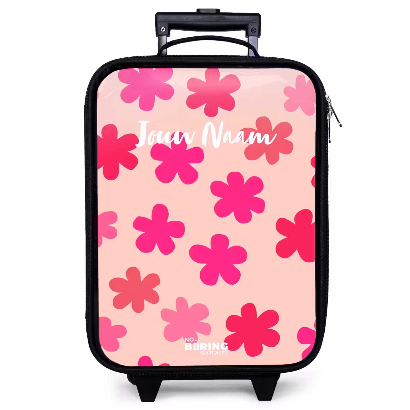 Kinderkoffer - Roze bloemen — 1