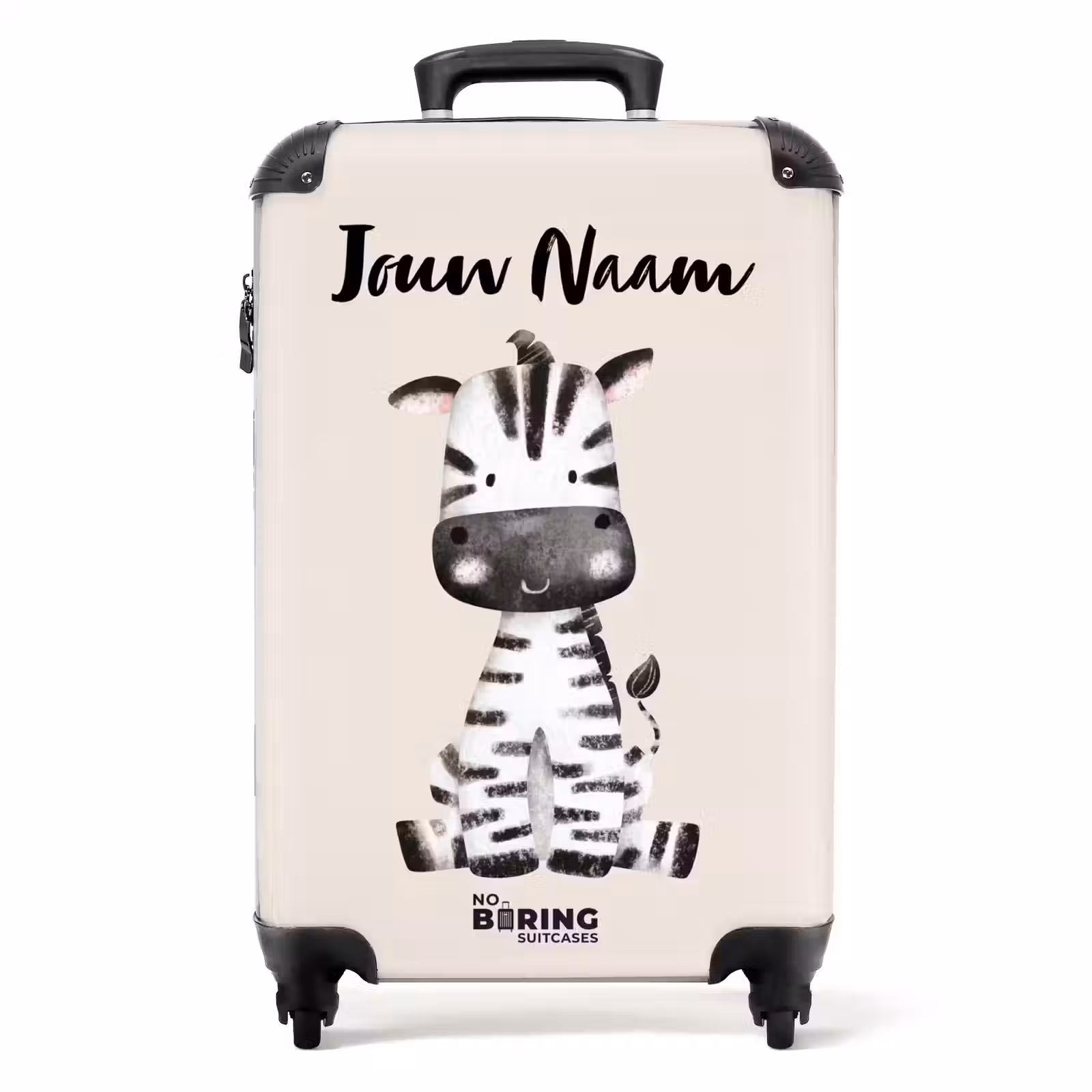 Koffer met naam - Zoë Zebra — 1