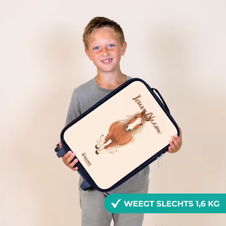 Kinderkoffer - Bruin paard in gallop — 2