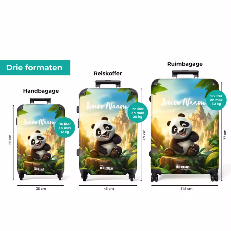 Koffer met naam - Peter Panda — 3