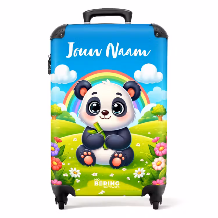 Koffer met naam - Pukkie Panda — 1
