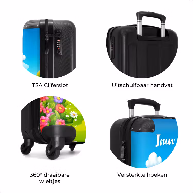 Koffer met naam - Pukkie Panda — 8
