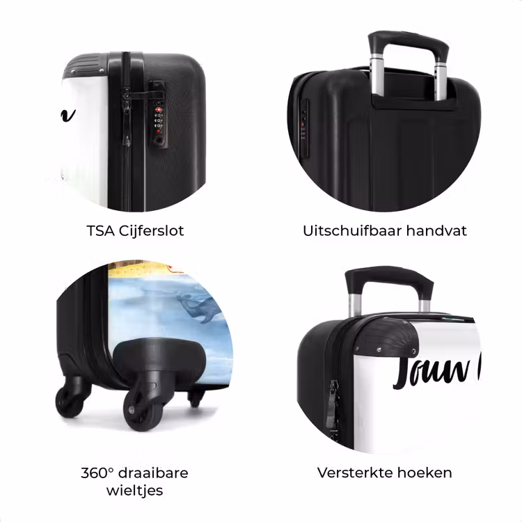 Koffer met naam - Eilandplezier — 8