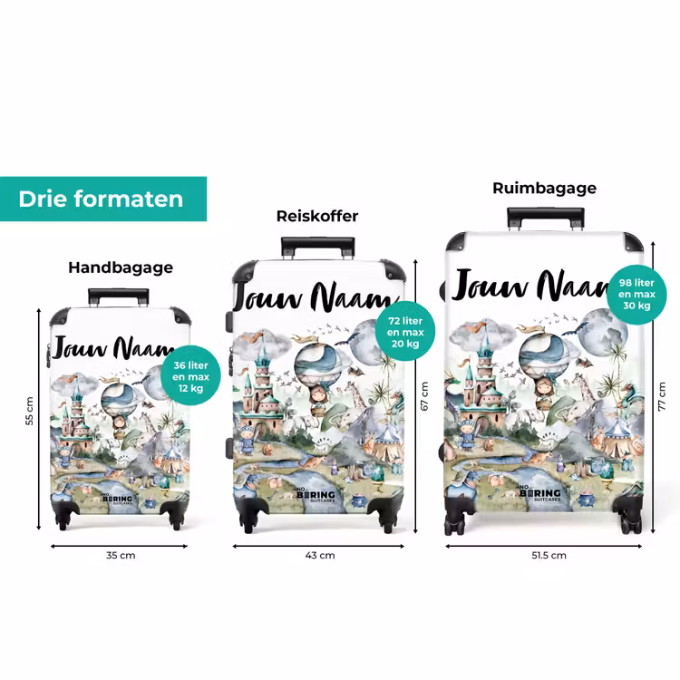 Koffer met naam - Toverland — 3