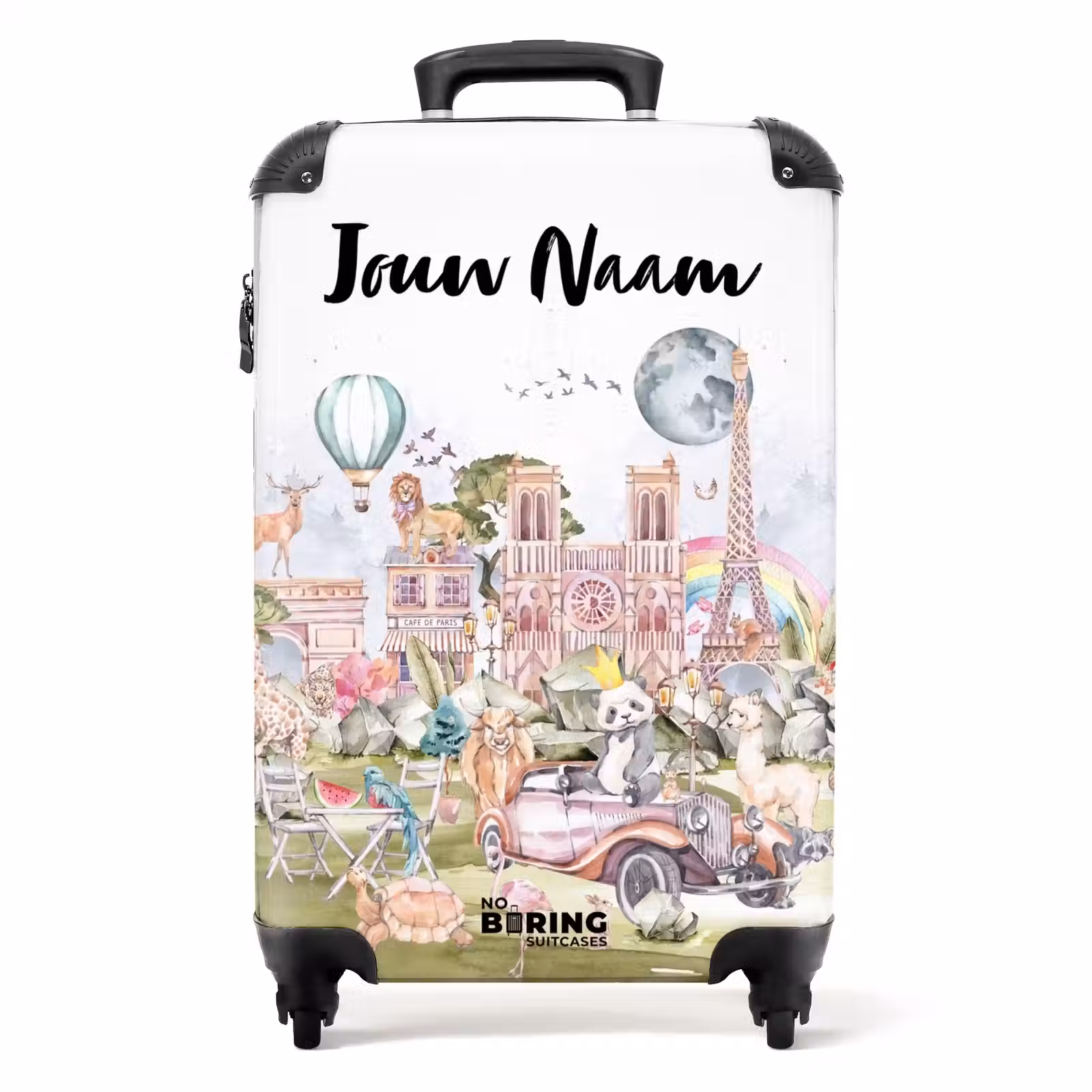 Koffer met naam - Dierlijke fantasiestad — 1