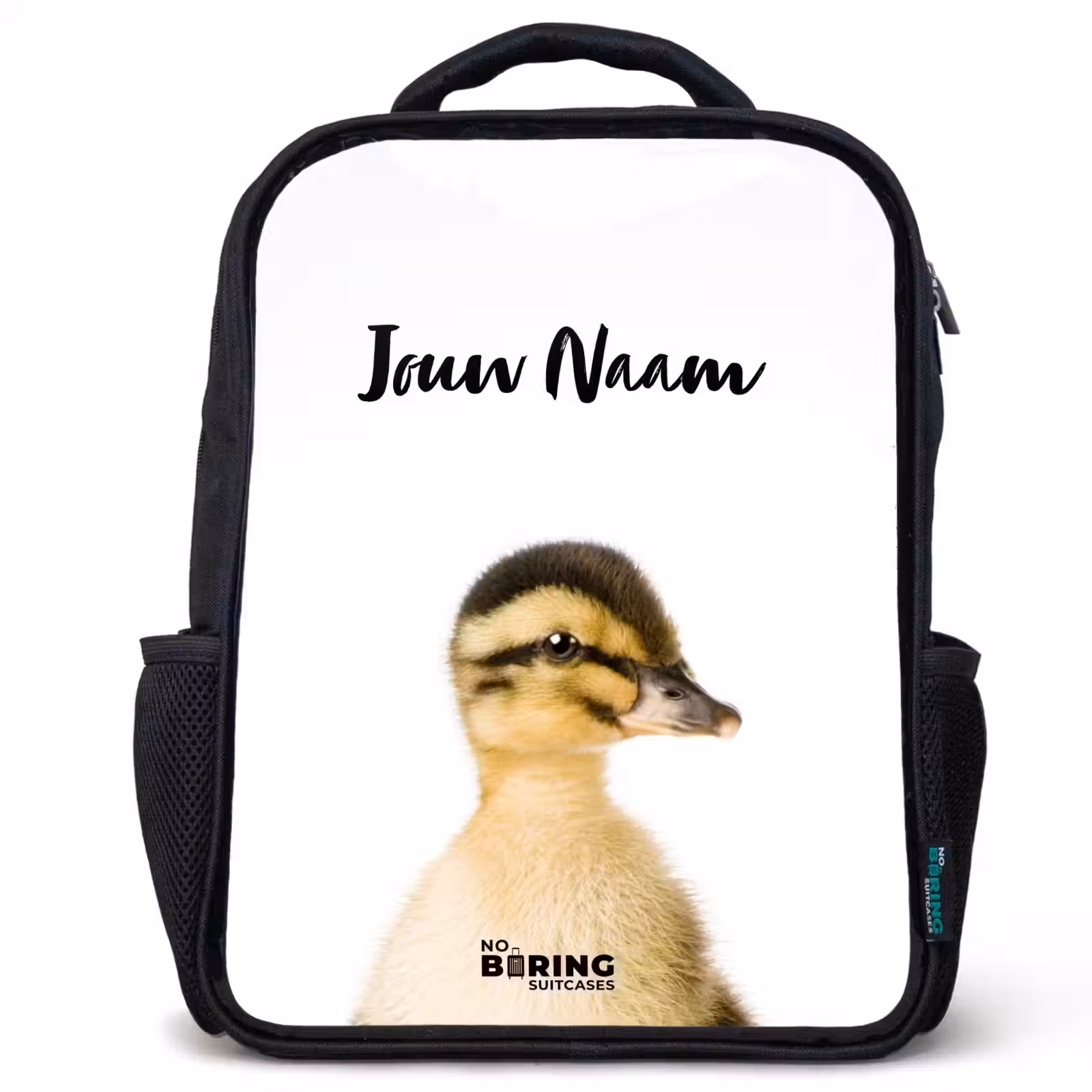 Kinderrugzak met naam - Zwart - Daisy Duck — 1