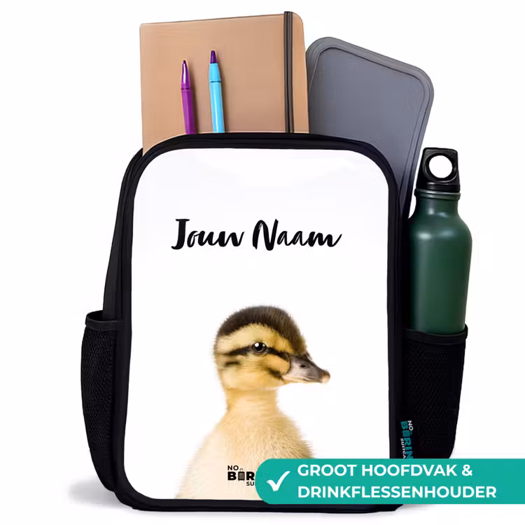 Kinderrugzak met naam - Zwart - Daisy Duck — 4