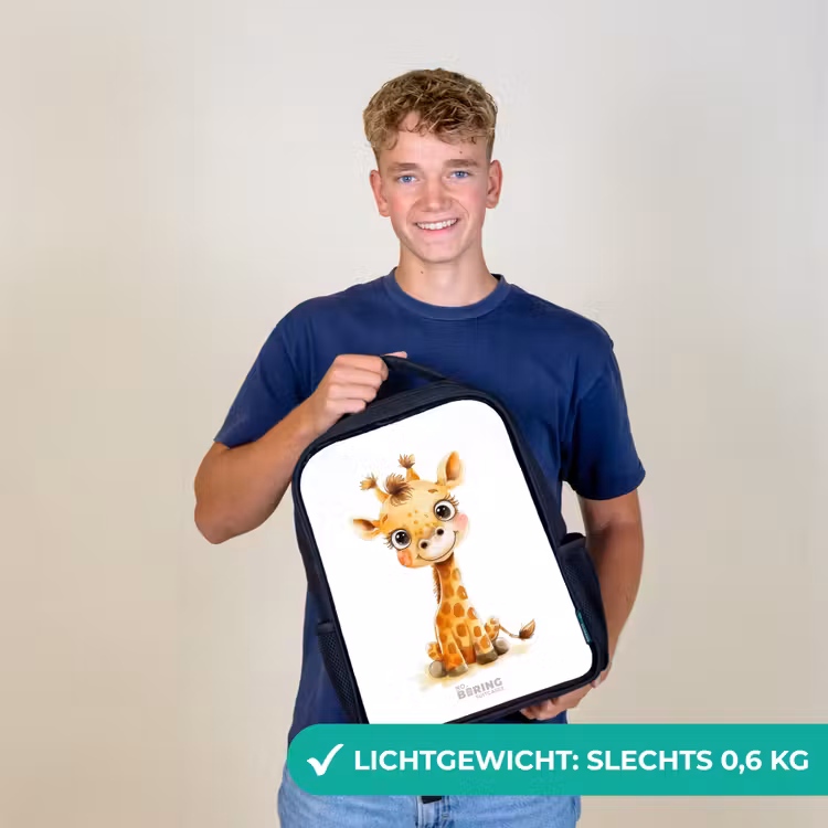 Kinderrugzak - Zwart - Baby giraffe β 3