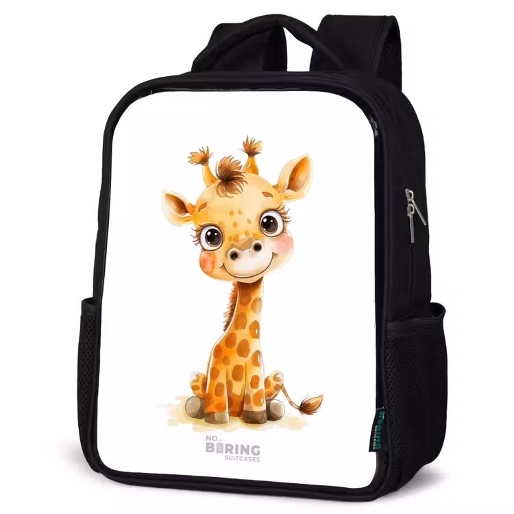 Kinderrugzak - Zwart - Baby giraffe β 7
