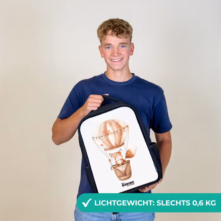 Kinderrugzak - Zwart - Vinnie vosvaart — 3