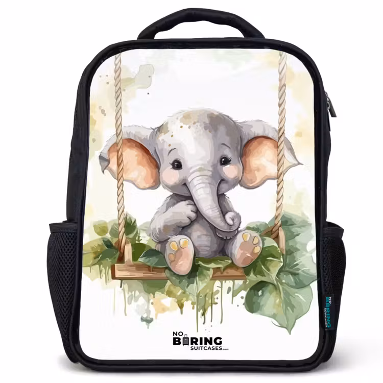 Kinderrugzak - Zwart - Onno olifant — 1