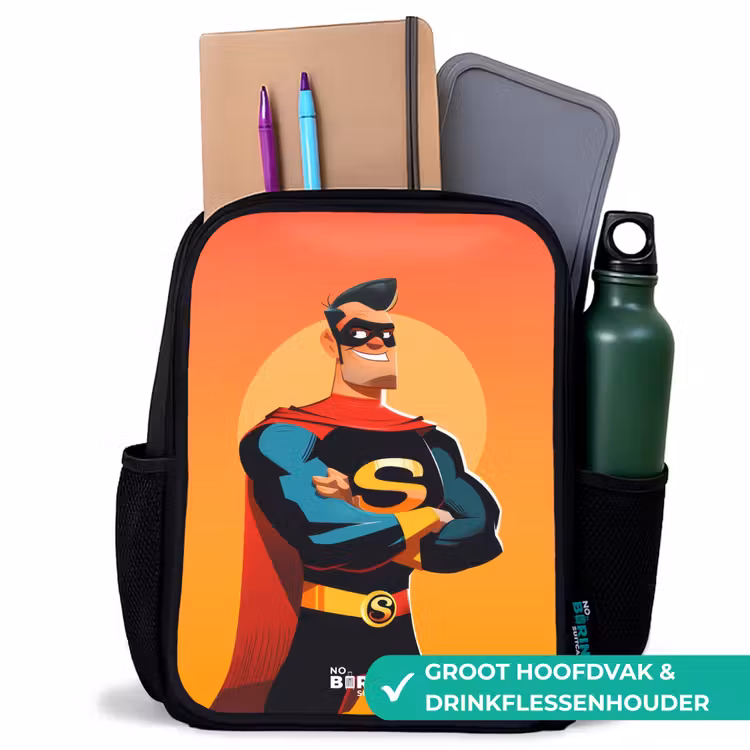 Kinderrugzak - Zwart - Sunny superhero — 4