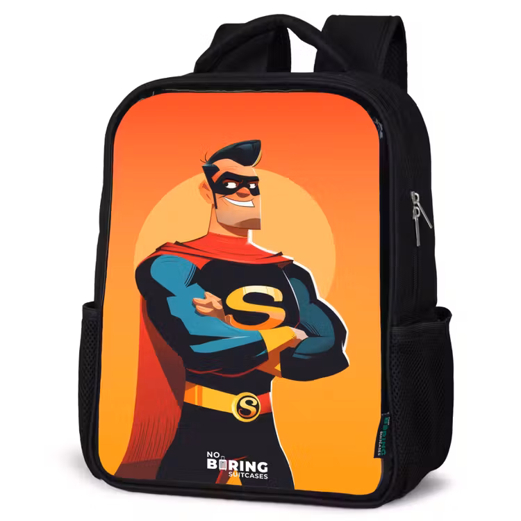 Kinderrugzak - Zwart - Sunny superhero — 7